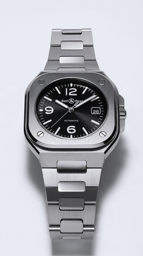 Bell & Ross 柏萊士 BR 05 BLACK STEEL BR05
