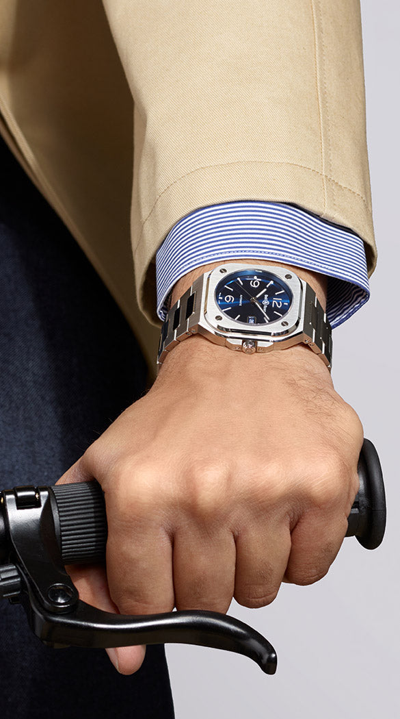 Bell & Ross 柏萊士 BR 05 BLUE STEEL BR05