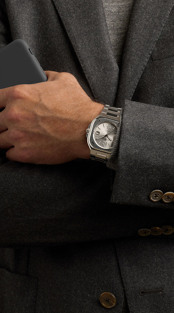 Bell & Ross 柏萊士 BR 05 GREY STEEL BR05