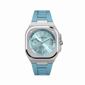 Bell & Ross 柏萊士 BR-X5 ICE BLUE STEEL 冰藍面自製機芯機械腕錶 41mm BRX5R-IB-ST/SRB