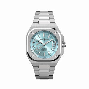 Bell & Ross 柏萊士 BR-X5 ICE BLUE STEEL 冰藍面自製機芯機械腕錶 41mm BRX5R-IB-ST/SST