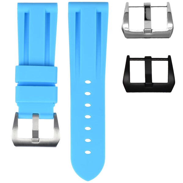 Horus Straps Panerai沛納海 - Luminor用 錶徑 42/44/47mm適用 單色橡膠錶帶 - 新萬國鐘錶
