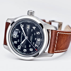 Hamilton 漢米爾頓 Khaki Field 卡其野戰系列自動上鍊機械錶 42mm H70555533 - 新萬國鐘錶