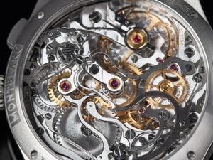 MontBlanc 萬寶龍1858系列雙秒追針計時碼錶限量款100 126006