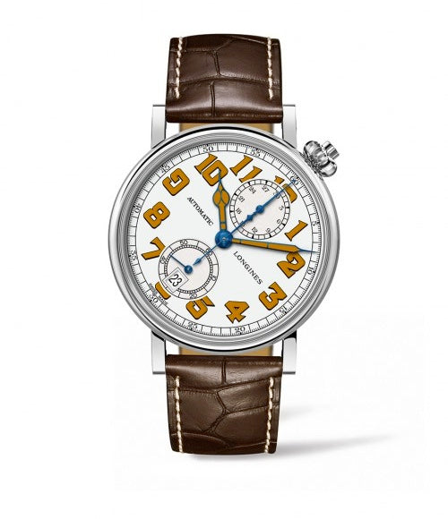 LONGINES 浪琴 1935 A-7 飛行腕錶 L28124232 - 新萬國鐘錶