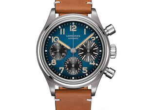 LONGINES Avigation BigEye 復刻大眼鈦金屬計時碼錶 L28161932 - 新萬國鐘錶