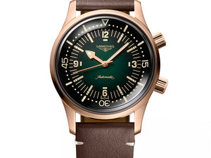 LONGINES Legend Diver 浪琴錶傳奇潛水復刻青銅腕錶 42mm  L37741502 - 新萬國鐘錶