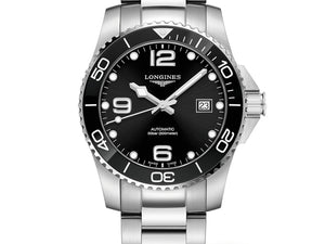 LONGINES 浪琴深海征服者系列浪鬼陶瓷潛水機械錶 41mm L37814566 - 新萬國鐘錶