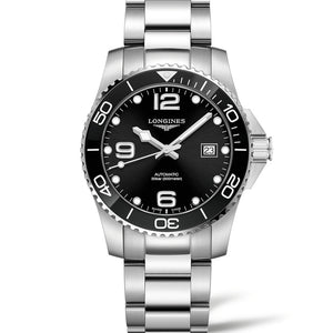 LONGINES 浪琴深海征服者系列浪鬼陶瓷潛水機械錶 41mm L37814566 - 新萬國鐘錶