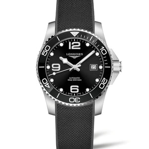 LONGINES 浪琴深海征服者系列浪鬼陶瓷潛水機械錶 41mm L37814569 - 新萬國鐘錶