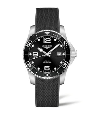 LONGINES 浪琴深海征服者系列浪鬼陶瓷潛水機械錶 41mm L37814569 - 新萬國鐘錶