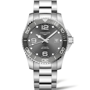 LONGINES 浪琴深海征服者系列浪鬼陶瓷潛水機械錶 41mm L37814766 - 新萬國鐘錶