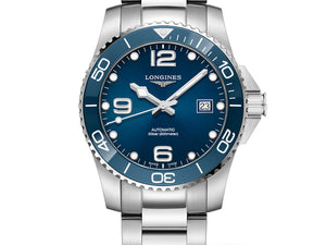 LONGINES 浪琴深海征服者系列浪鬼陶瓷潛水機械錶 41mm L37814966 - 新萬國鐘錶
