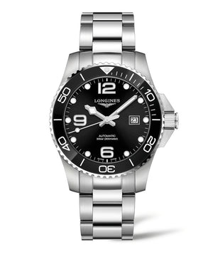 LONGINES 浪琴深海征服者系列浪鬼陶瓷潛水機械錶 43mm L37824566 - 新萬國鐘錶