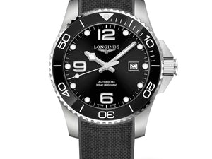 LONGINES 浪琴深海征服者系列浪鬼陶瓷潛水機械錶 43mm L37824569 - 新萬國鐘錶