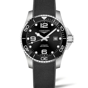 LONGINES 浪琴深海征服者系列浪鬼陶瓷潛水機械錶 43mm L37824569 - 新萬國鐘錶