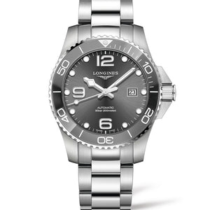 LONGINES 浪琴深海征服者系列浪鬼陶瓷潛水機械錶 43mm L37824766 - 新萬國鐘錶