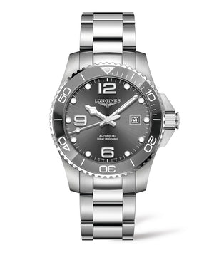 LONGINES 浪琴深海征服者系列浪鬼陶瓷潛水機械錶 43mm L37824766 - 新萬國鐘錶