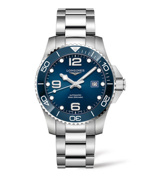 LONGINES 浪琴深海征服者系列浪鬼陶瓷潛水機械錶 43mm L37824966 - 新萬國鐘錶