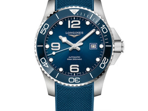 LONGINES 浪琴深海征服者系列浪鬼陶瓷潛水機械錶 43mm L37824969 - 新萬國鐘錶