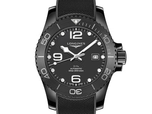 LONGINES HydroConquest 浪琴深海征服者腕錶系列全陶瓷款式 L37844569 - 新萬國鐘錶