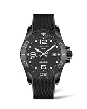 LONGINES HydroConquest 浪琴深海征服者腕錶系列全陶瓷款式 L37844569 - 新萬國鐘錶