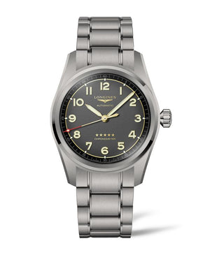 LONGINES 浪琴 Spirit 先行者系列鈦金屬機械錶 42mm L38111536