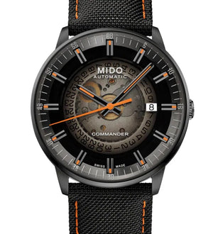 MIDO Commander Gradient 美度香榭系列 煙灰漸層機械腕錶 M0214073741100