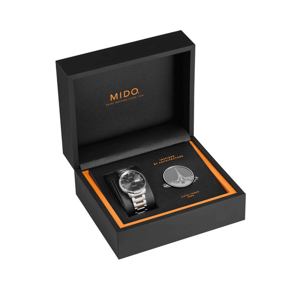 MIDO 美度 Commander 香榭系列20週年限量機械腕錶 M0214311106102