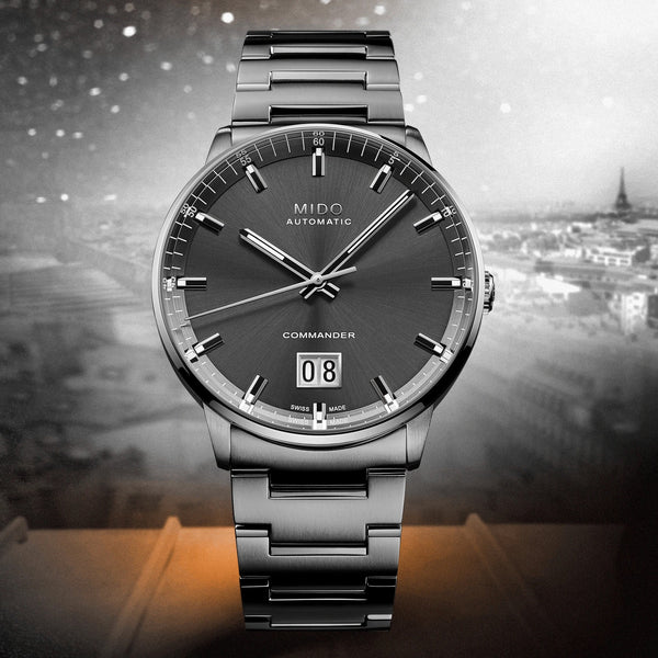 MIDO Commander Big Date 美度香榭系列大日期機械腕錶 42mm M0216261106100