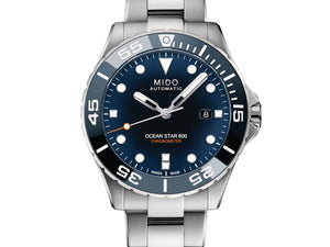 MIDO OCEAN STAR 美度海洋之星 深潛600米天文台認證潛水機械錶 43.5mm M0266081104101 - 新萬國鐘錶