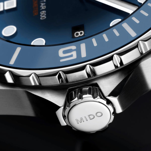 MIDO OCEAN STAR 美度海洋之星 深潛600米天文台認證潛水機械錶 43.5mm M0266081104101