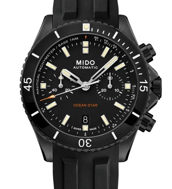 MIDO OCEAN STAR CHRONOGRAPH 美度海洋之星計時碼錶 DLC M0266273705100