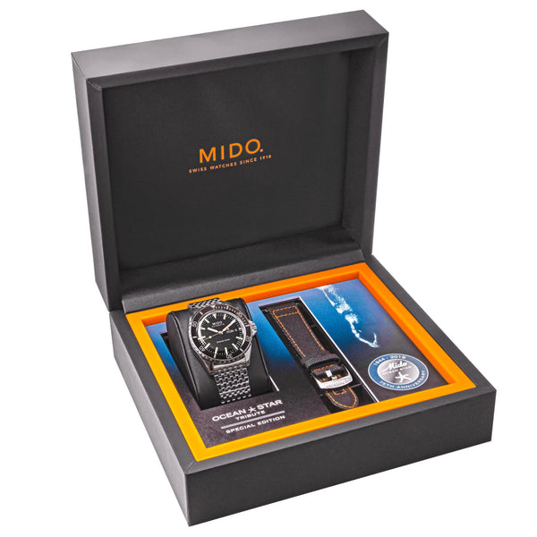 Mido Ocean Star 美度海洋之星200米漸層特別版潛水腕錶 40.5mm M0268301105100