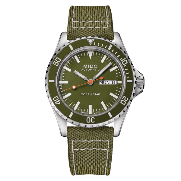 MIDO美度海洋之星TRIBUTE 75週年特別腕錶 M0268301809100 綠