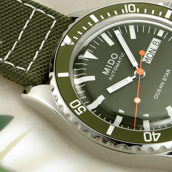 MIDO美度海洋之星TRIBUTE 75週年特別腕錶 M0268301809100 綠