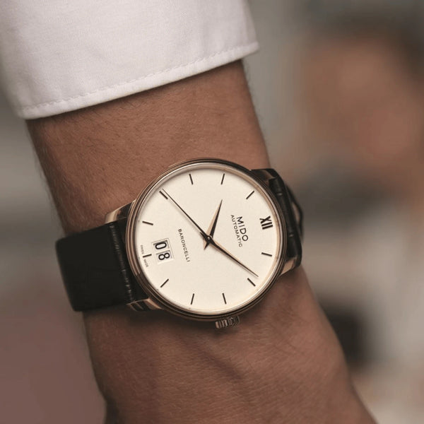 MIDO Baroncelli 美度永恆系列 Big Date大日期窗機械腕錶 M0274263608800