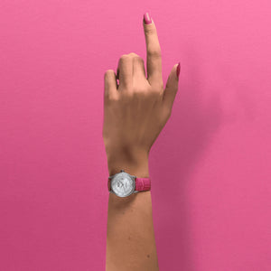 MIDO Baroncelli 美度永恆系列特別版經典漾彩女士母貝鑽面機械錶 M0372071610600