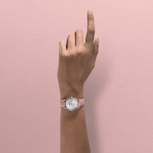 MIDO Baroncelli 美度永恆系列特別版經典漾彩女士母貝鑽面機械錶 M0372071610600