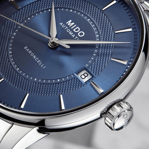 MIDO Baroncelli 美度永恆系列鈦游絲機械腕錶 M0372071104101
