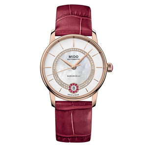 MIDO Baroncelli 美度永恆系列真鑽機械女錶 M0378073603101