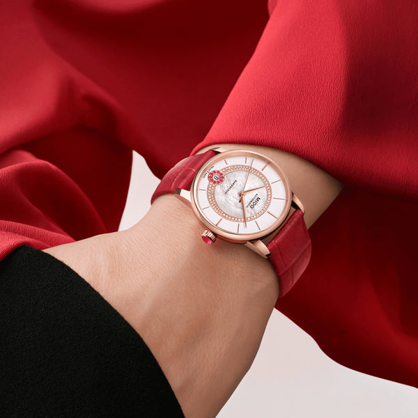 MIDO Baroncelli 美度永恆系列真鑽機械女錶 M0378073603101
