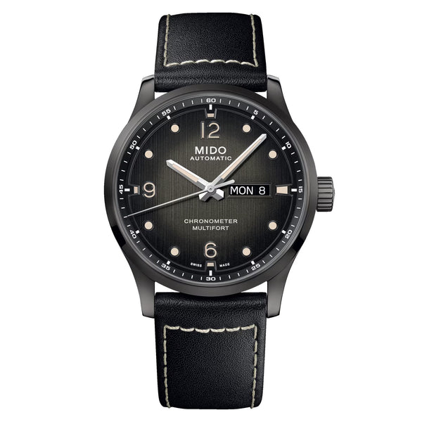 MIDO Multifort M 美度先鋒系列天文台認證矽游絲80小時動力機械腕錶 42mm M0384313605700