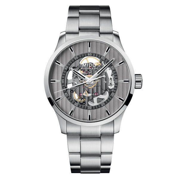 MIDO MULTIFORT 美度先鋒系列鏤空腕錶 42mm M0384361103100
