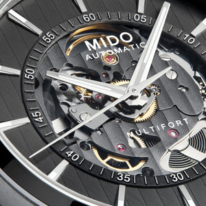 MIDO MULTIFORT 美度先鋒系列鏤空腕錶 42mm M0384361106100