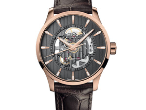 MIDO MULTIFORT 美度先鋒系列鏤空腕錶 42mm M0384363606100 - 新萬國鐘錶