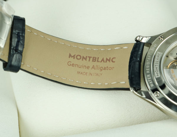 Montblanc Heritage Chronométrie Perpetual Calendar Sapphire 萬寶龍傳承精密計時系列萬年曆腕錶 118513