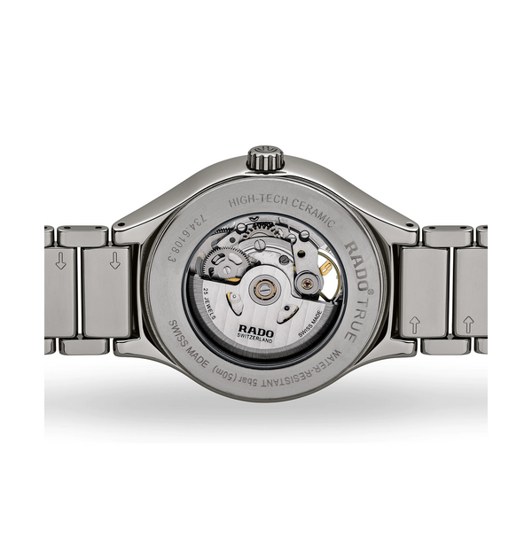 Rado 雷達表 真我系列 TRUE SECRET 高科技陶瓷自動腕錶 R27108312