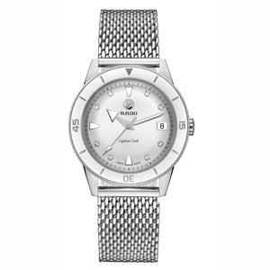RADO 雷達錶 Captain Cook 庫克船長自動機械鑽石女士腕錶 37mm R32500703