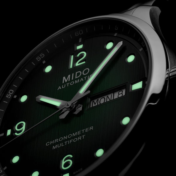 MIDO Multifort M 美度先鋒系列天文台認證矽游絲80小時動力機械腕錶 M0384311109700